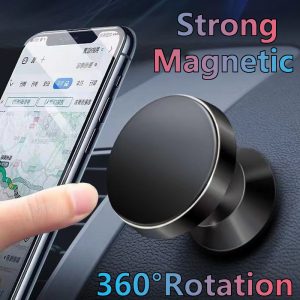 מעמד טלפון לרכב עם מגנט חזק וסיבוב של 360°
