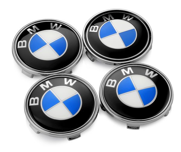 4 מכסים עם לוגו לחישוקי ב.מ.וו. 68 מילימטר. BMW X5 X3 E F G