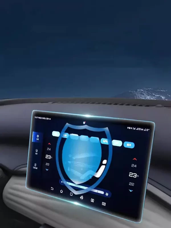 מגן מסך זכוכית לצג ראשי רכב ביי.וי.די. BYD Atto 3 Yuan Plus 2022-2024